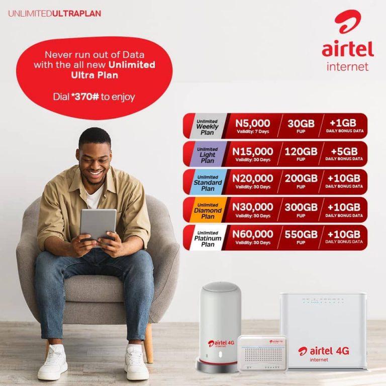 How to borrow Data or Airtime from Airtel and payback Etimes
