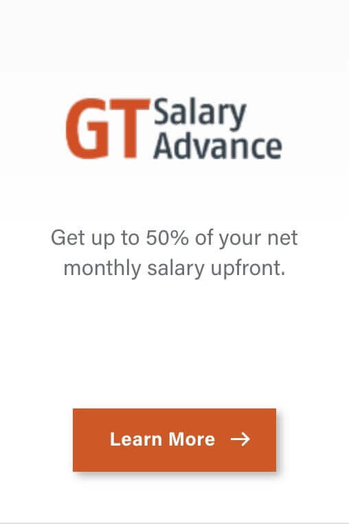 gtbank salary advance loan