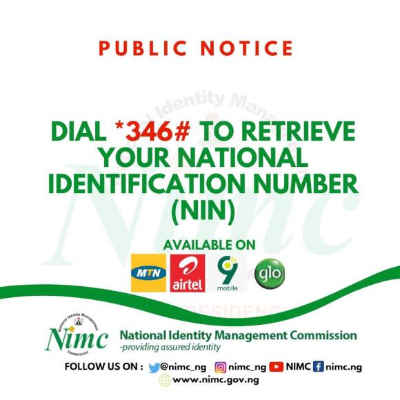 How to Retrieve and check National Identity Number (NIN) Via USSD