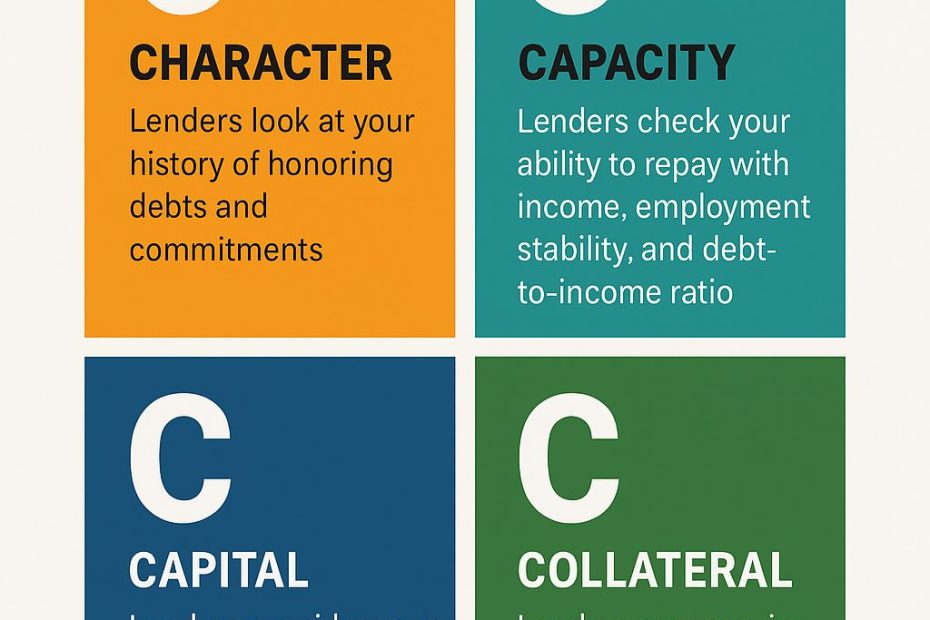 5 Cs of Credit