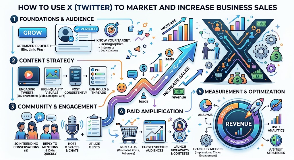 How to Use X (Twitter) to Market and Increase Business Sales