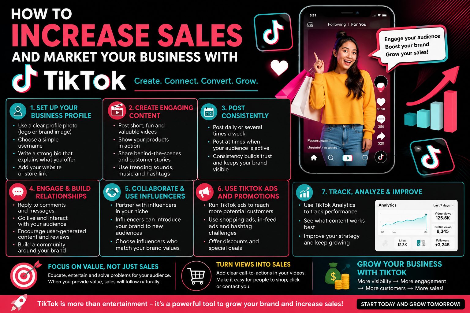 How to Increase Sales and Market Your Business with TikTok